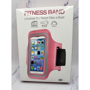 Fitness Band Universal Fit Made For 5S 5C 5 4S 4 iPod Touch Pink